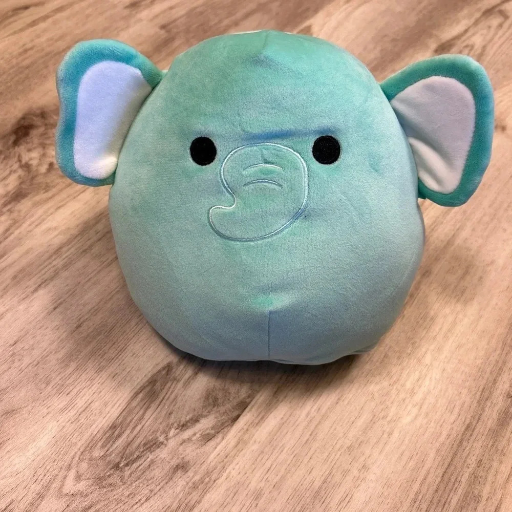 Squishmallows Blue Elephant‎ 8” Plush Stuffy Kellytoys